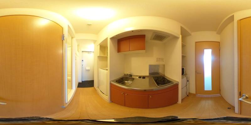 パノラマ画像キッチン