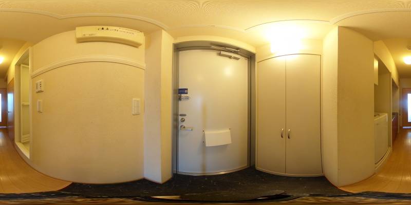 パノラマ画像玄関