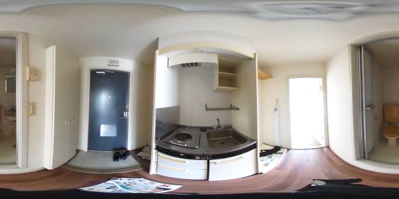 パノラマ画像キッチン