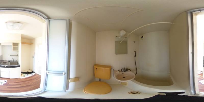 パノラマ画像トイレ