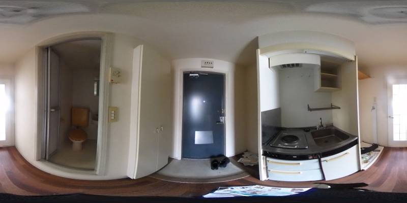 パノラマ画像玄関