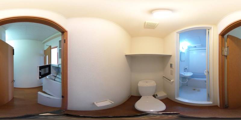 パノラマ画像トイレ