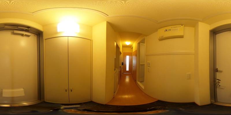 パノラマ画像玄関