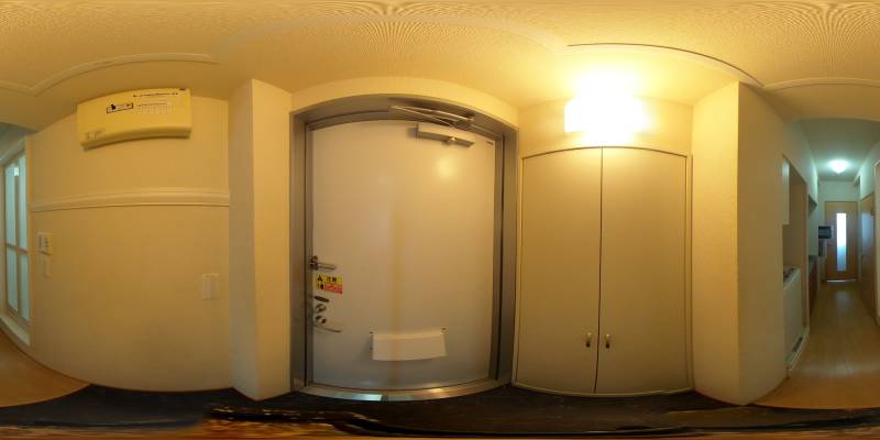 パノラマ画像玄関