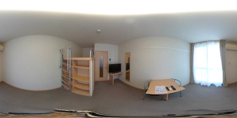 パノラマ画像洋室