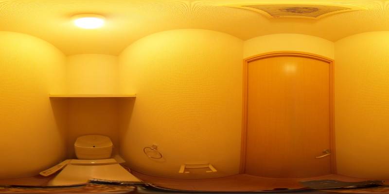 パノラマ画像トイレ