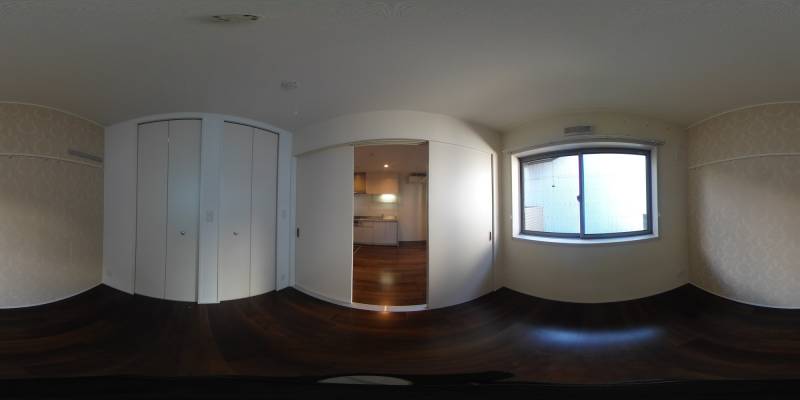 パノラマ画像洋室