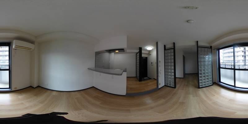 パノラマ画像リビング