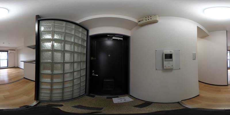 パノラマ画像玄関