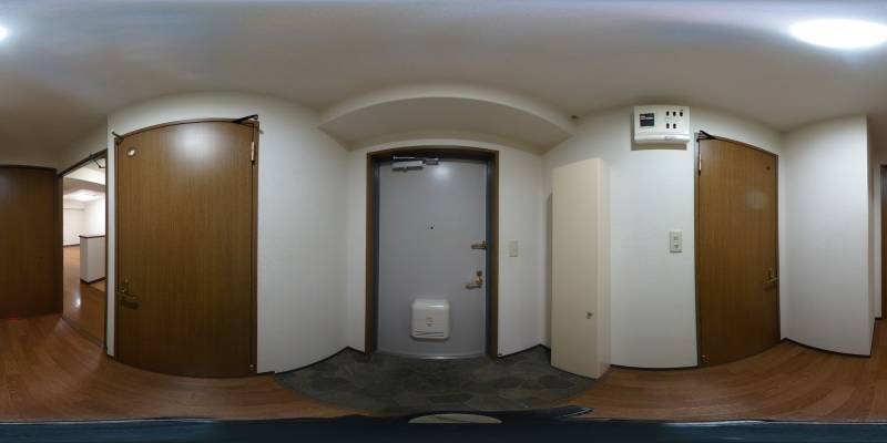 パノラマ画像玄関
