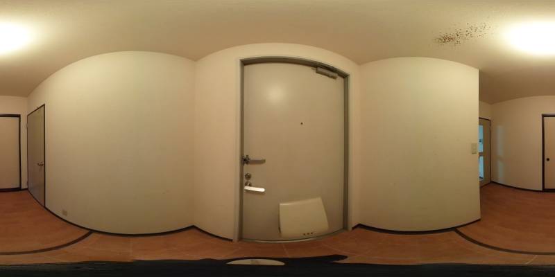 パノラマ画像玄関