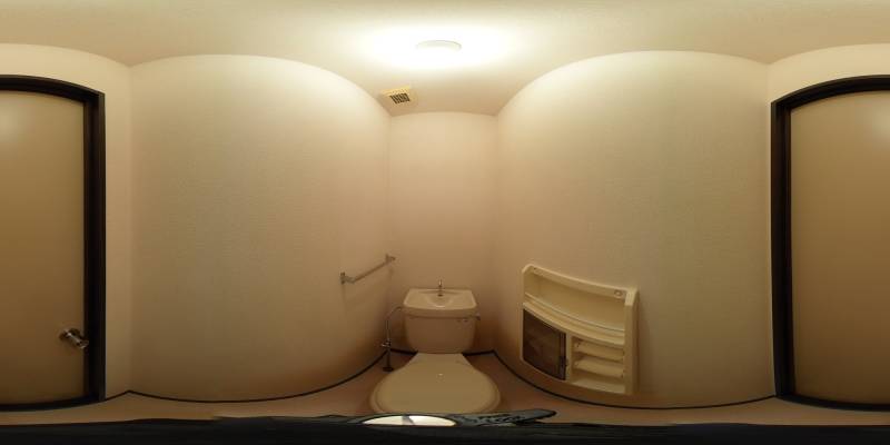 パノラマ画像トイレ