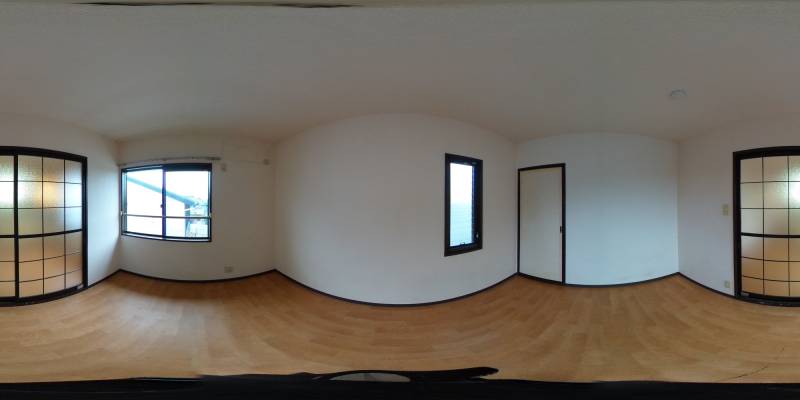 パノラマ画像洋室