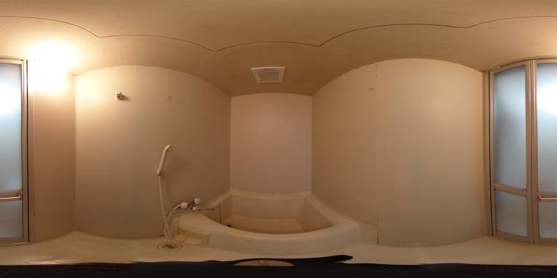 パノラマ画像バスルーム