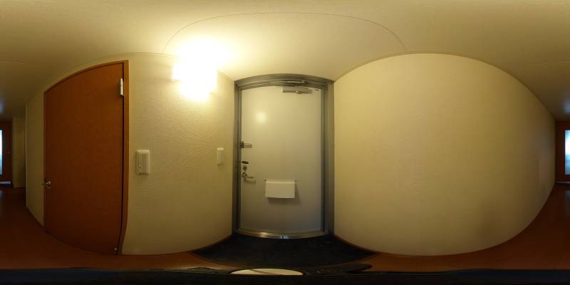 パノラマ画像玄関