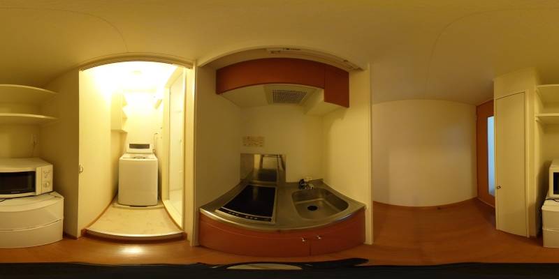 パノラマ画像キッチン