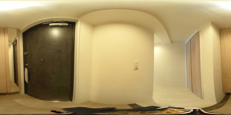 パノラマ画像玄関