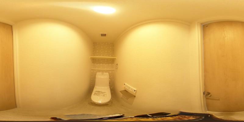 パノラマ画像トイレ