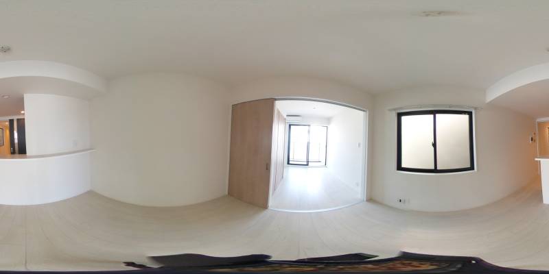 パノラマ画像リビング