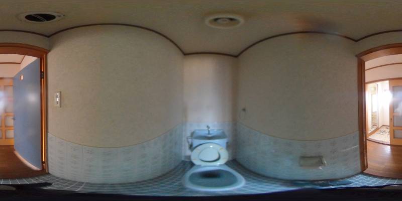 パノラマ画像トイレ