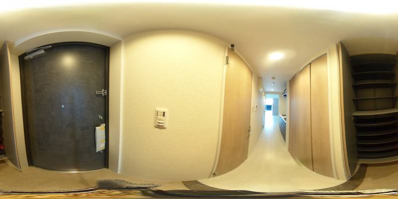 パノラマ画像玄関