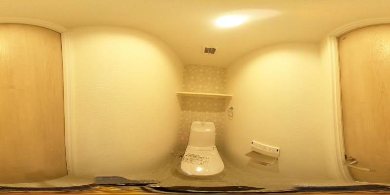 パノラマ画像トイレ