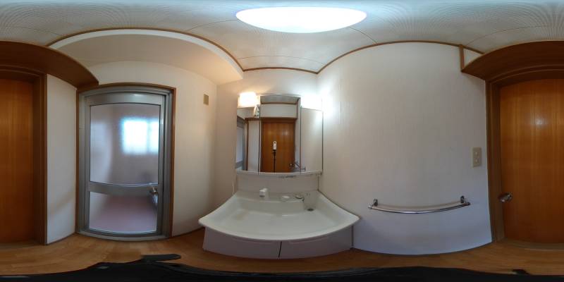 パノラマ画像洗面所