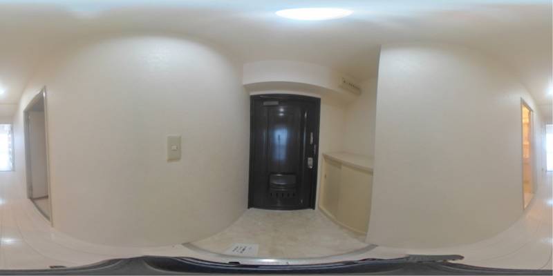 パノラマ画像玄関