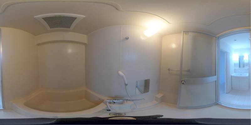 パノラマ画像バスルーム