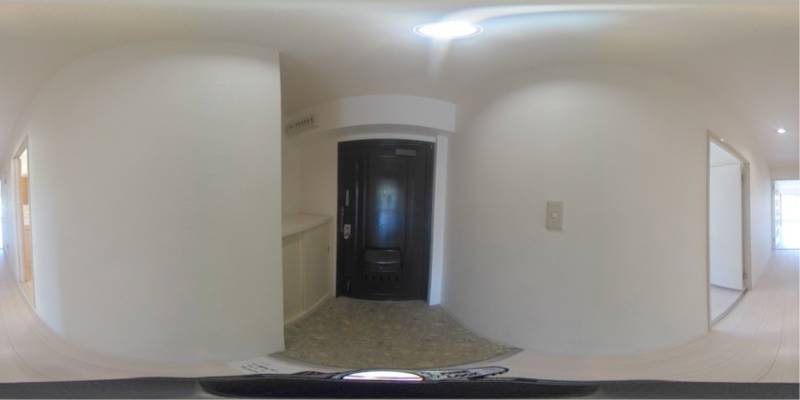 パノラマ画像玄関