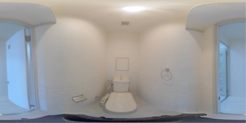 パノラマ画像トイレ