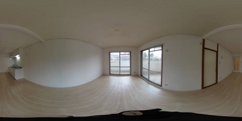 パノラマ画像洋室