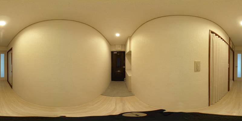 パノラマ画像玄関