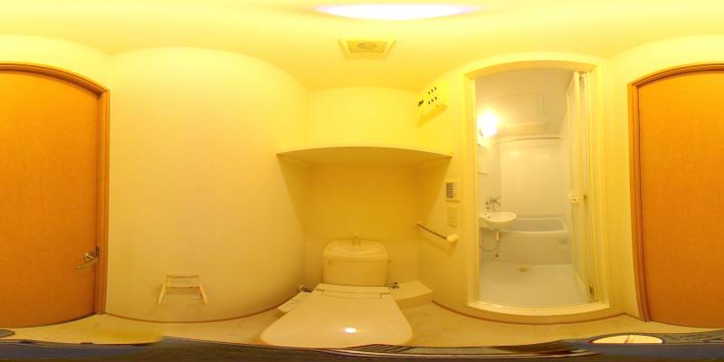 パノラマ画像トイレ