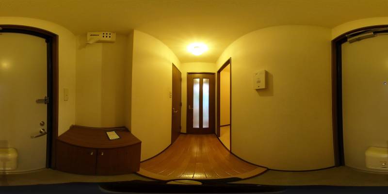 パノラマ画像玄関