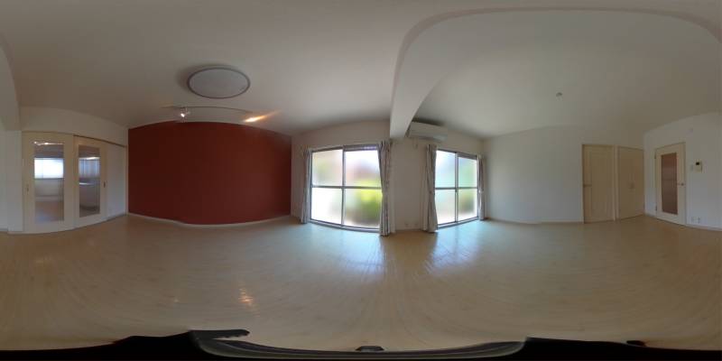 パノラマ画像リビング