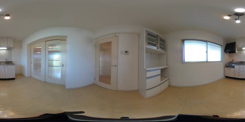 パノラマ画像リビング