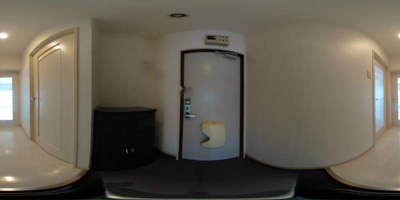 パノラマ画像玄関