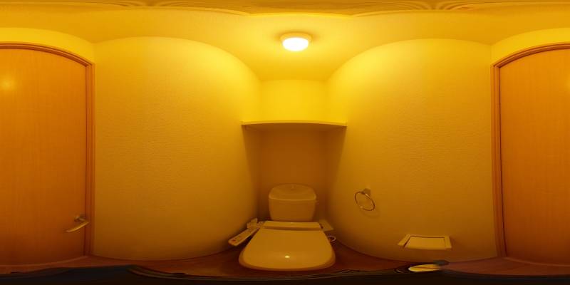 パノラマ画像トイレ