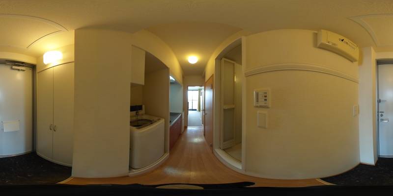 パノラマ画像玄関