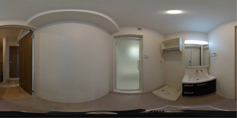 パノラマ画像洋室