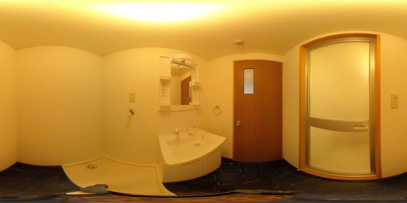 パノラマ画像洗面所