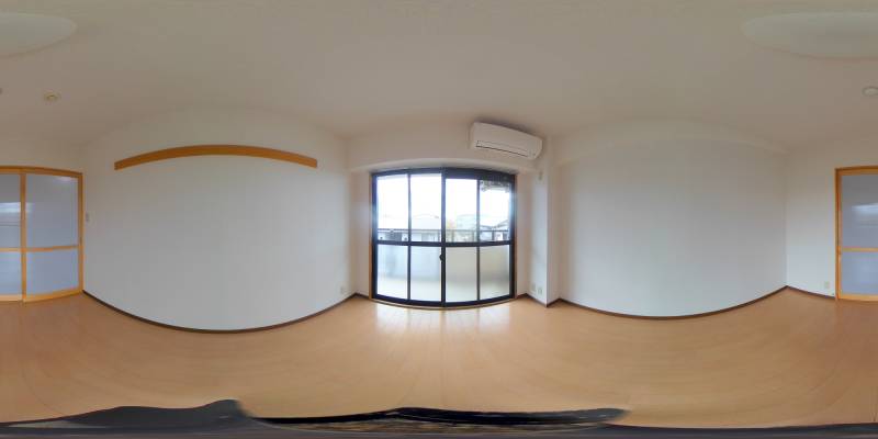 パノラマ画像洋室