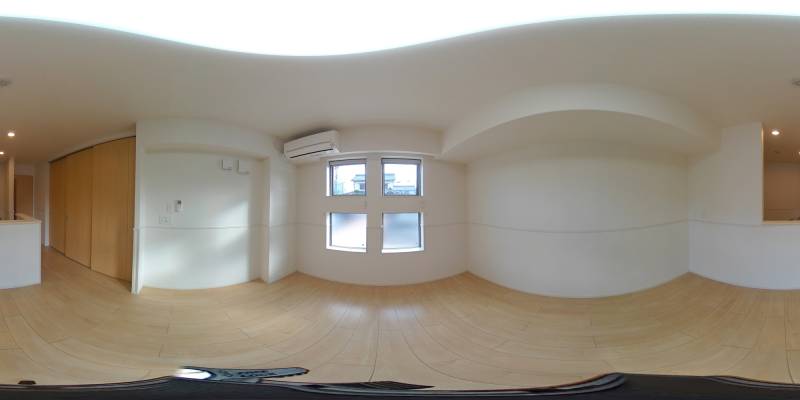 パノラマ画像リビング