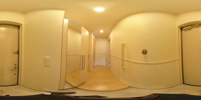 パノラマ画像玄関