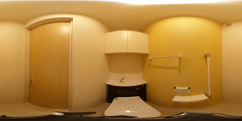 パノラマ画像トイレ