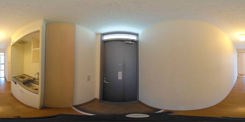 パノラマ画像玄関