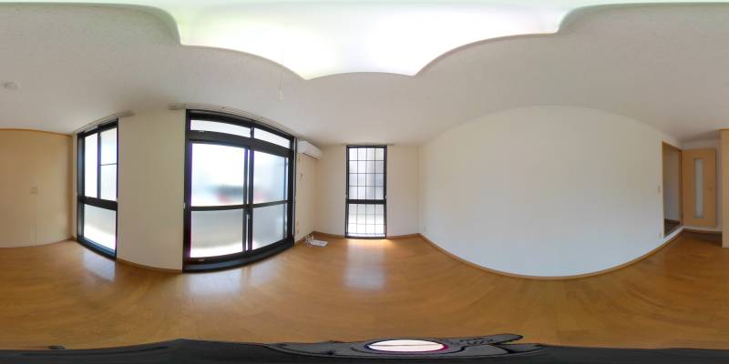 パノラマ画像洋室