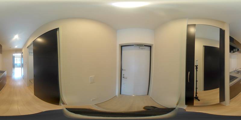 パノラマ画像玄関