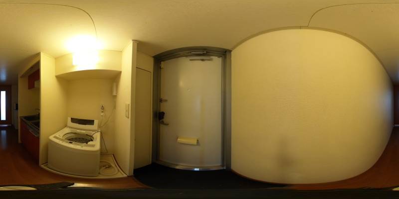 パノラマ画像玄関